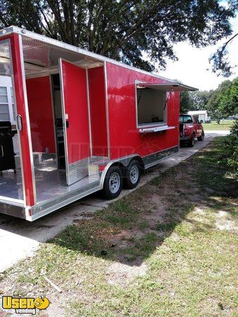 2018 - 8.5' x 20' Food Concession Trailer with Porch