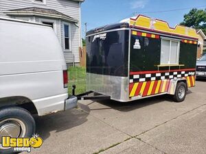 2018 6' x 12' Homesteader Inc Mobile Kitchen Food Concession Trailer