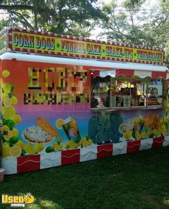 8.5' x 16' Waymatic Fair Food Concession Trailer/ Used Fry Trailer