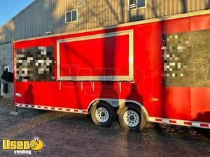 Custom Built 2016 - 32' Pace American Kitchen Food Concession Trailer