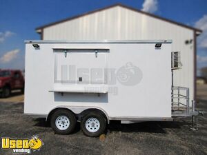 New and Never Used - 2026 14' Kitchen Food Concession Trailer