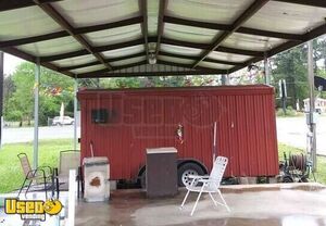 Ready to Go 8' x 16' Food Concession Trailer/ Used Mobile Kitchen Unit