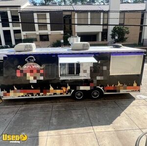 2022- 8.5' x 24' Barbecue Food Concession Trailer with Porch