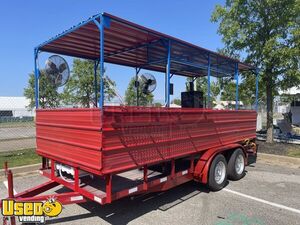 Custom Built - 2021 8' x 20' Barbecue Smoker Trailer | Food Concession Trailer