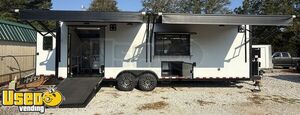 Loaded 2024 8.5 x 28' Kitchen Food Concession Trailer w/ Bathroom + Pro Fire System