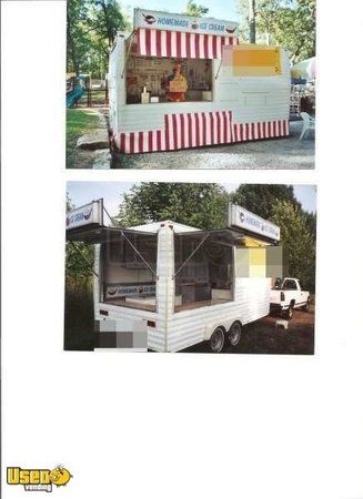 Turnkey Ice Cream Concession Trailer