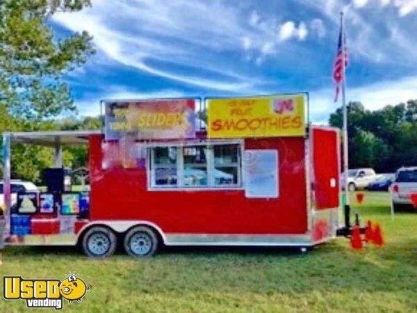 2018 - 8.5' x 20' Food Concession Trailer with Porch