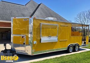 2015 Freedom 8.5' x 22' Barbecue Concession Vending Trailer with 10' Porch