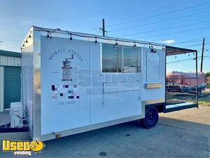 Used 2014 - 8' x 20' Beverage and Coffee Trailer | Concession Trailer