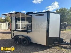 2022 7' x 12' Spartan Empty Concession Trailer | Mobile Street Vending Unit