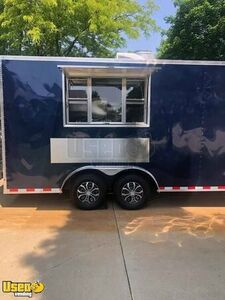 2023 8.5' x 16' Kitchen Concession Trailer Mobile Food Trailer