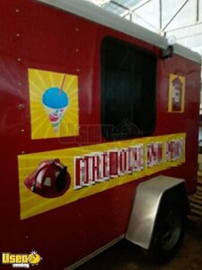 Compact 2018  6' x 10' Lark  Shaved Ice Trailer Snowball Concession Trailer