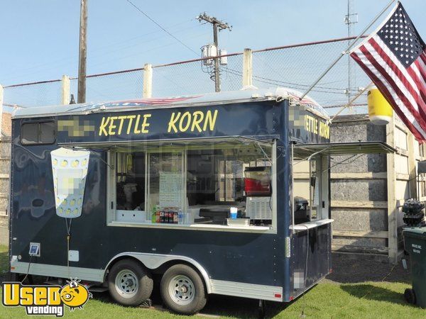 Successful Kettle Korn business and 2013 Wells Cargo Concession Trailer