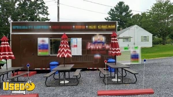 8' x 24' Food Concession Trailer