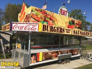 2019 8' x 22' Custom Built Food Concession Trailer