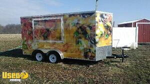 2017 7' x 14' Food Concession Trailer / Used Concession Trailer