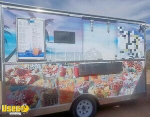 Basic Mobile Vending Trailer / Ready to Transform Used Food Concession Unit
