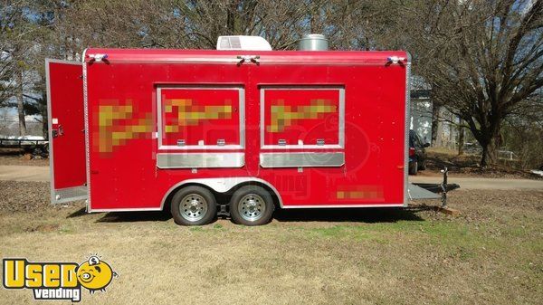 2013 - 8.5' x 16' Food Concession Trailer