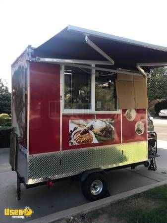 2017 - 4' x 8' Food Concession Trailer