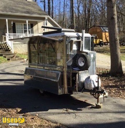 2009 - 5' x 8' All Stainless Steel Food Concession Trailer/Street Food Vending Stand