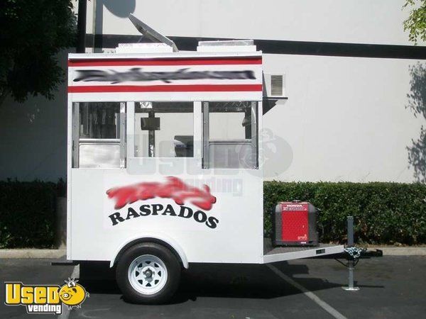 CUSTOM BUILT FOOD CONCESSION VENDING TRAILER. 