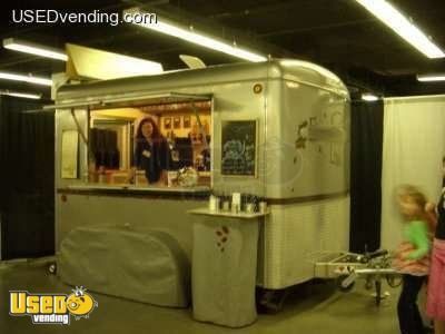 10 x 8 Custom Tandem Coffee Trailer