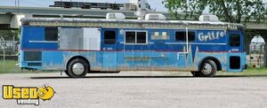 Fully Loaded - 40' Diesel Food / BBQ Truck Bustaurant with Full Kitchen Buildout