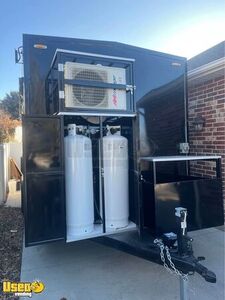 New Never Used 2024 - 8' x 18'  Food Concession Trailer Mobile Kitchen