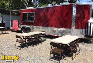 Well Equipped - 32' Commercial Barbecue Food Trailer | Concession Trailer