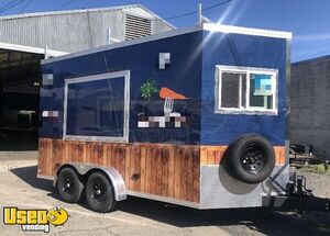 2020 8' X 14 Food Concession Trailer Mobile Kitchen Unit w/ HCD Insignia +  Pro Fire System
