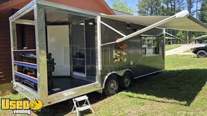 2025 8.5' x 18' Kitchen Food Concession Trailer with Fire Suppression & Porch