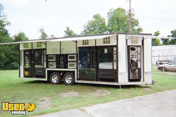 Custom Designed Mobile Vending Machine Trailer