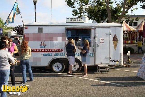 2005 - 16' x 8.5' Carson Ice Cream Concession Trailer