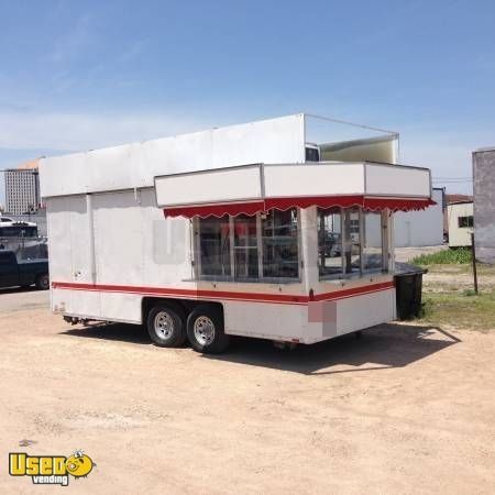 8.5' x 20' Food Concession Trailer