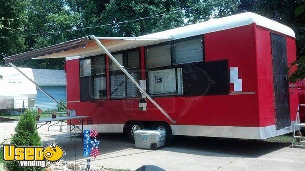 8' x 20' Food Concession Trailer