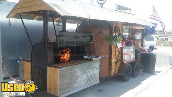 2017 - 6' x 18' BBQ Concession Trailer