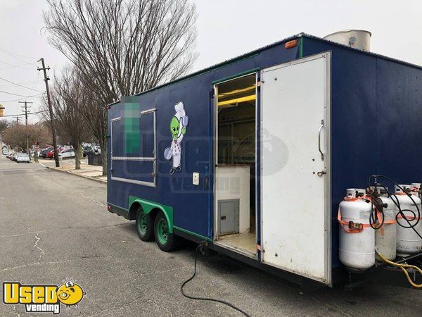 8' x 18'  Food Concession Trailer with Truck