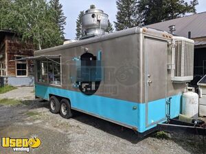 Fully-Loaded Wells Cargo 8' x 20' Kitchen Food Trailer with Pro-Fire