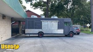 Grumman Olson Step Van Food Truck / All Stainless Steel Mobile Kitchen