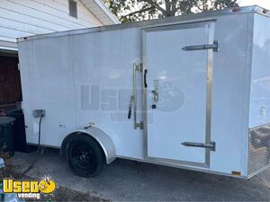 Clean - 2022 6' x 12' Food Concession Trailer | Mobile Vending Unit