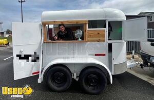 Vintage - 1973 6' x 10' Horse Trailer Concession Conversion | DIY Trailer