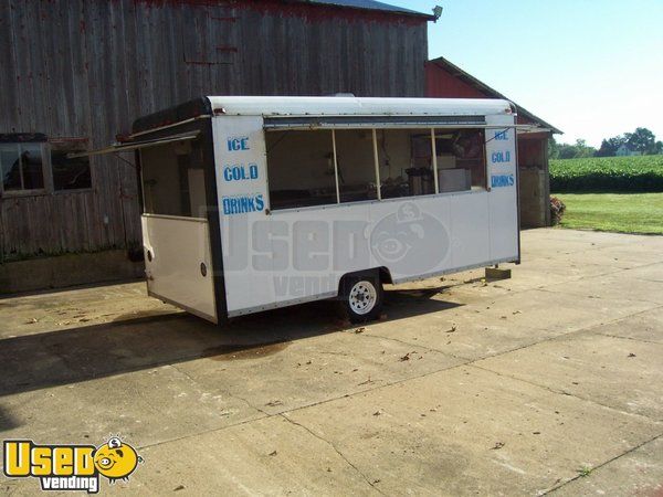 8' x 16' Food Concession Trailer