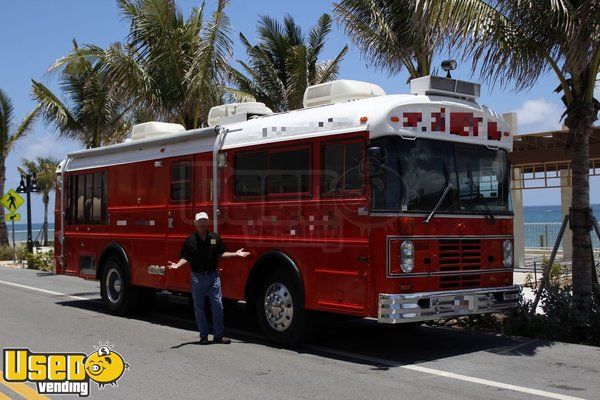 Bluebird Wander Lodge 31' Diesel Bustaurant Kitchen Food Truck with Restroom