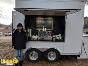2018 7' x 10' Health Department Approved Coffee Concession Trailer