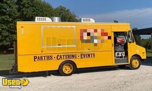Used - 24' OshKosh Step Van All-Purpose Food Truck with Package Ice Making Counter