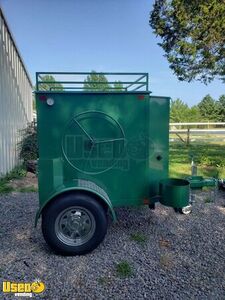 Never Used 2022 - 4' x 4.5' Corn Roasting Trailer/Corn Roaster