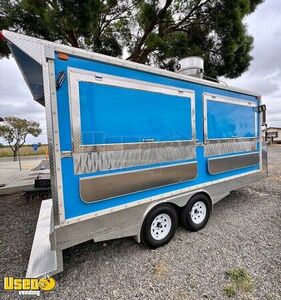 NEW 2023 - 8.5' x 16' Kitchen Food Concession Trailer with Pro-Fire System