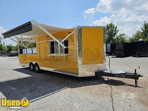 2025 8.5' x 26' Kettle Corn Concession Trailer with Fire Suppression System and Porch