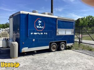 2005 -  8' x 20 'Kitchen Food Concession Trailer with Pro Fire System