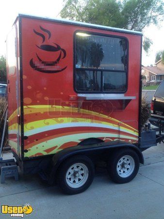 7' Hot Dog and Coffee Trailer
